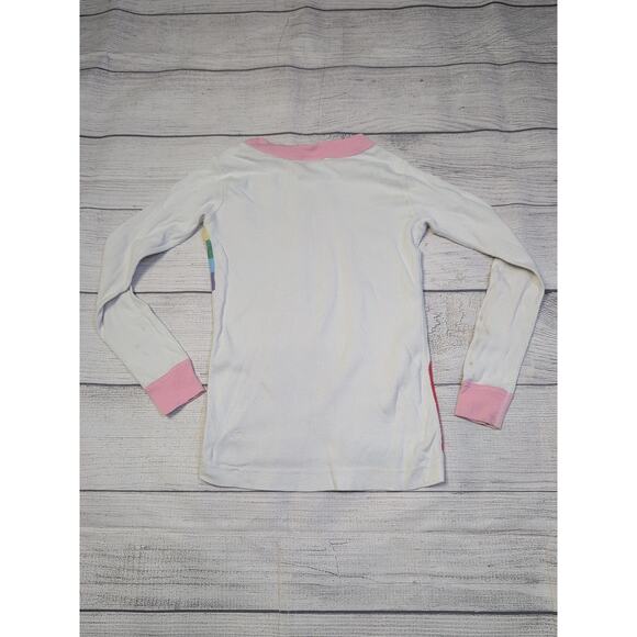 5 Hanna Andersson Rainbow Long John Pajamas - Picture 5 of 9